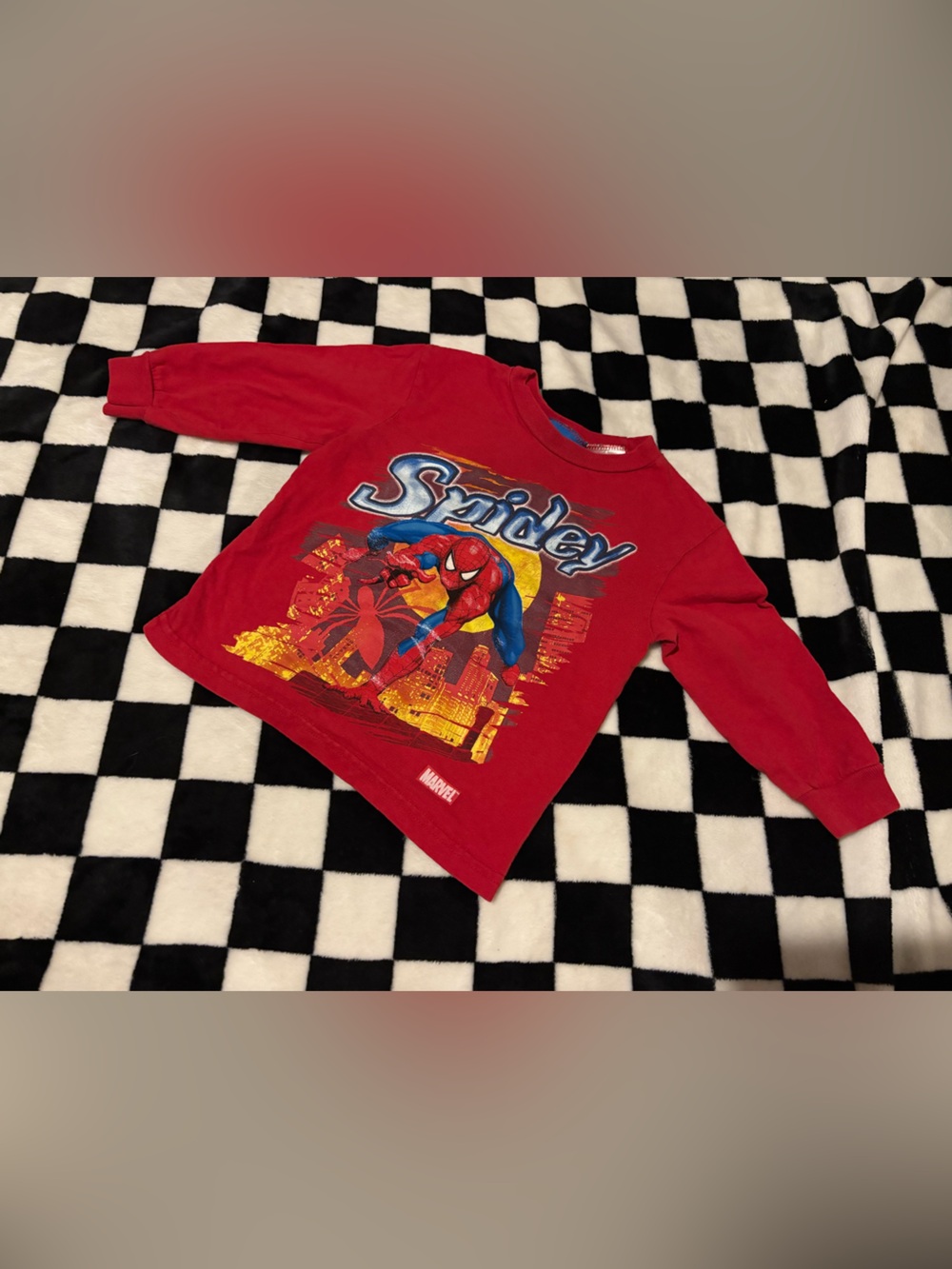 Size 3T 2007 spiderman long sleeve shirt